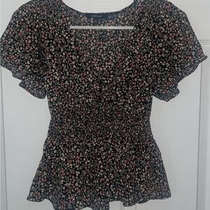 Floral Print Blouse
